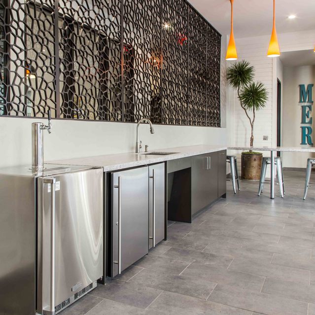 The Arnold - Community Kitchen with Stainless Steel Counter