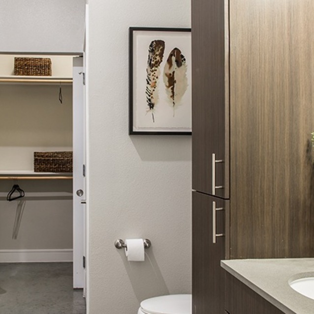 The Arnold - Toilet and Sink with Closet Access